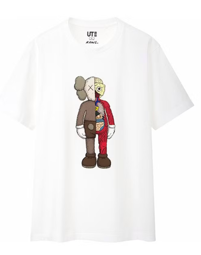 Kaws x Uniqlo Flayed Tee