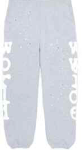 Sp5der Beluga Sweatpants Heather Grey