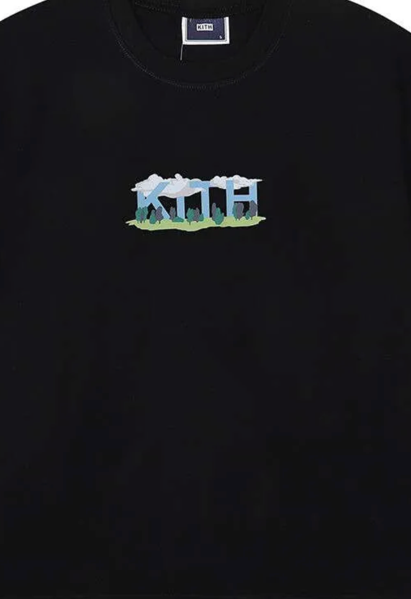 Kith Black Forest & Clouds Shirt