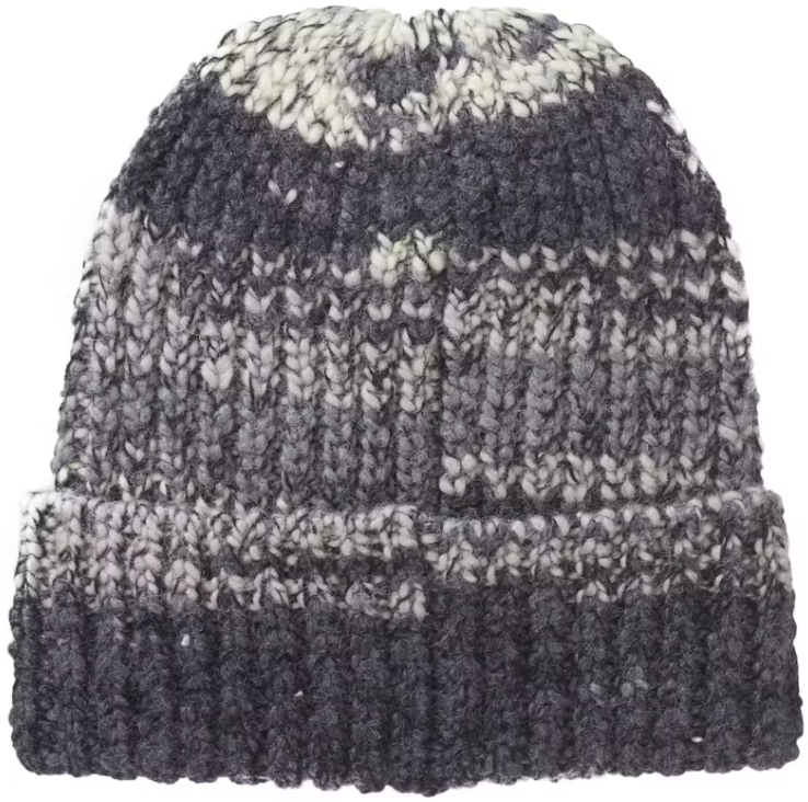 Supreme Space Dye Stripe Beanie Black
