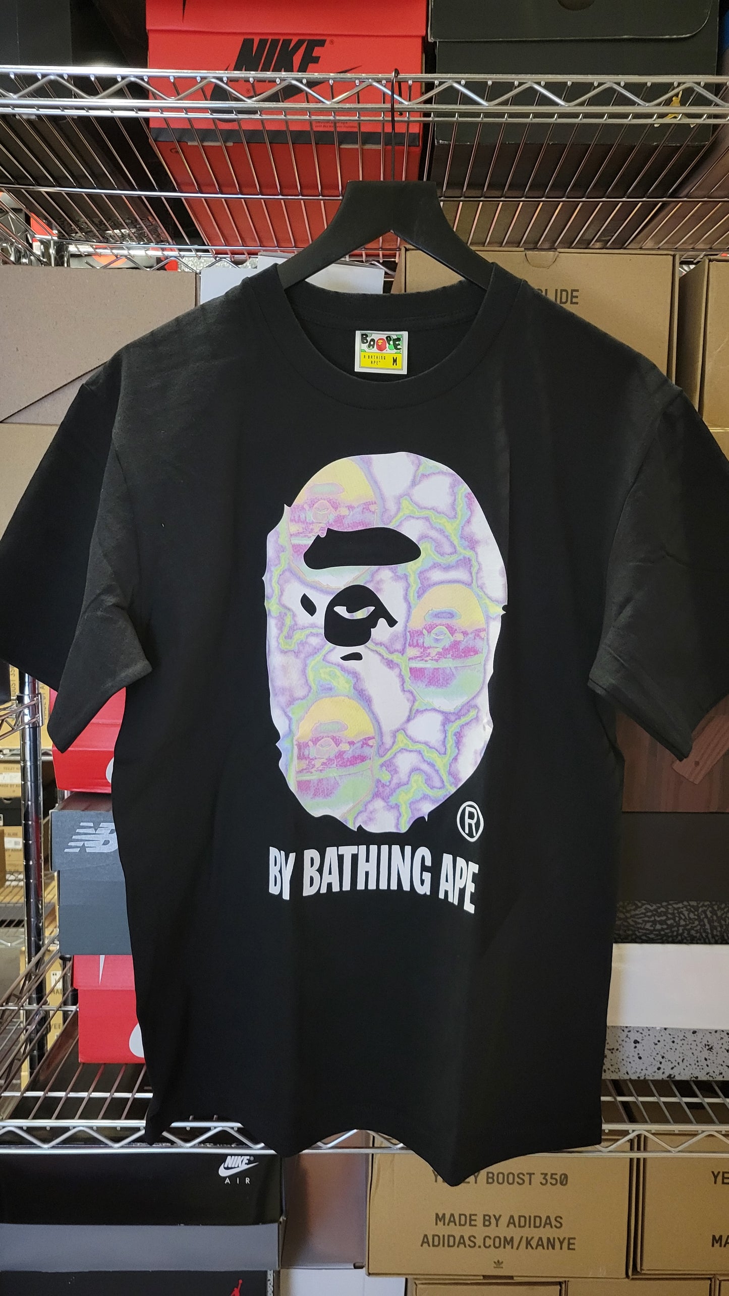 BAPE By Bathing Ape Tee Psychedelic