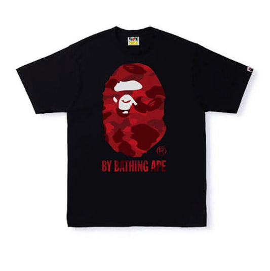 BAPE Color Camo By Bathing Ape Tee Black Red