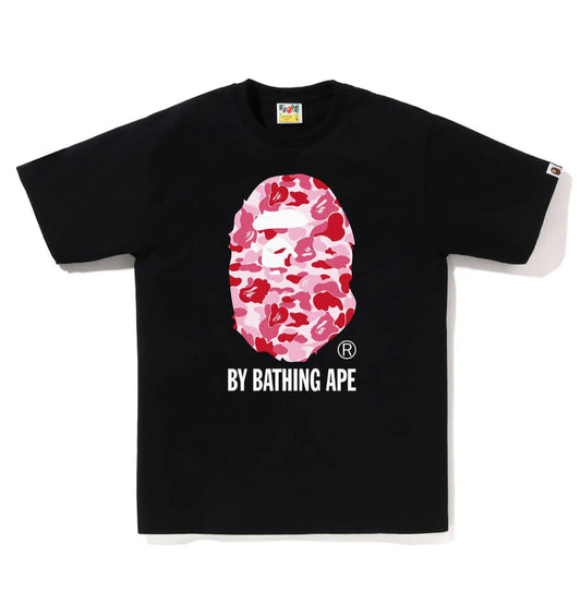 BAPE ABC Camo By Bathing Ape Tee Black/Pink
