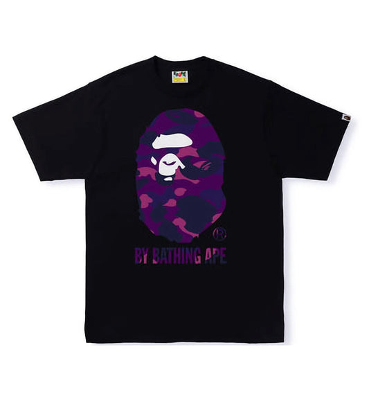 BAPE Color Camo By Bathing Ape Tee Black Purple