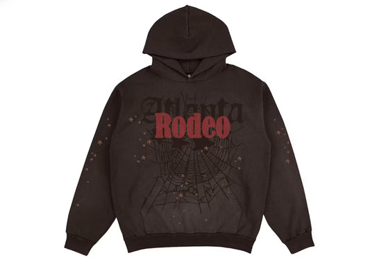 Travis Scott Cactus Jack x Sp5der Days Before Rodeo Hoodie Brown