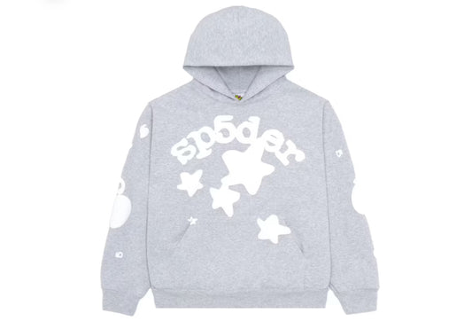 Sp5der Beluga Hoodie Heather Grey