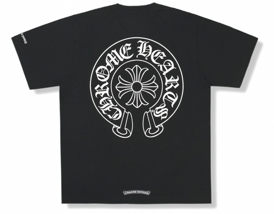 Chrome Hearts Horse Shoe Logo Pocket T-Shirt Black