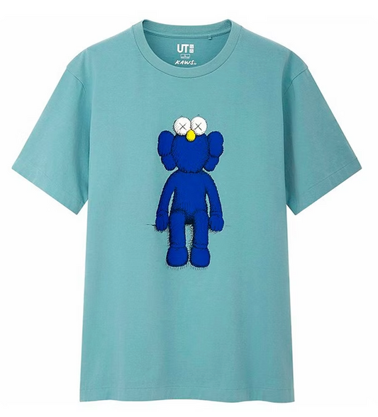 KAWS x Uniqlo Blue BFF Tee (US Sizing) Green