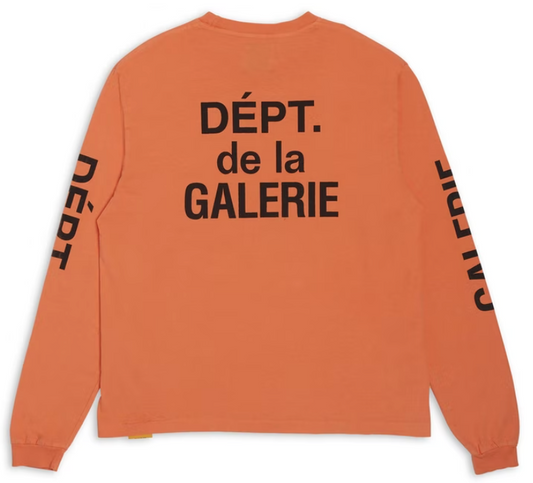 Gallery Dept. French Collector L/S T-shirt Orange/Black