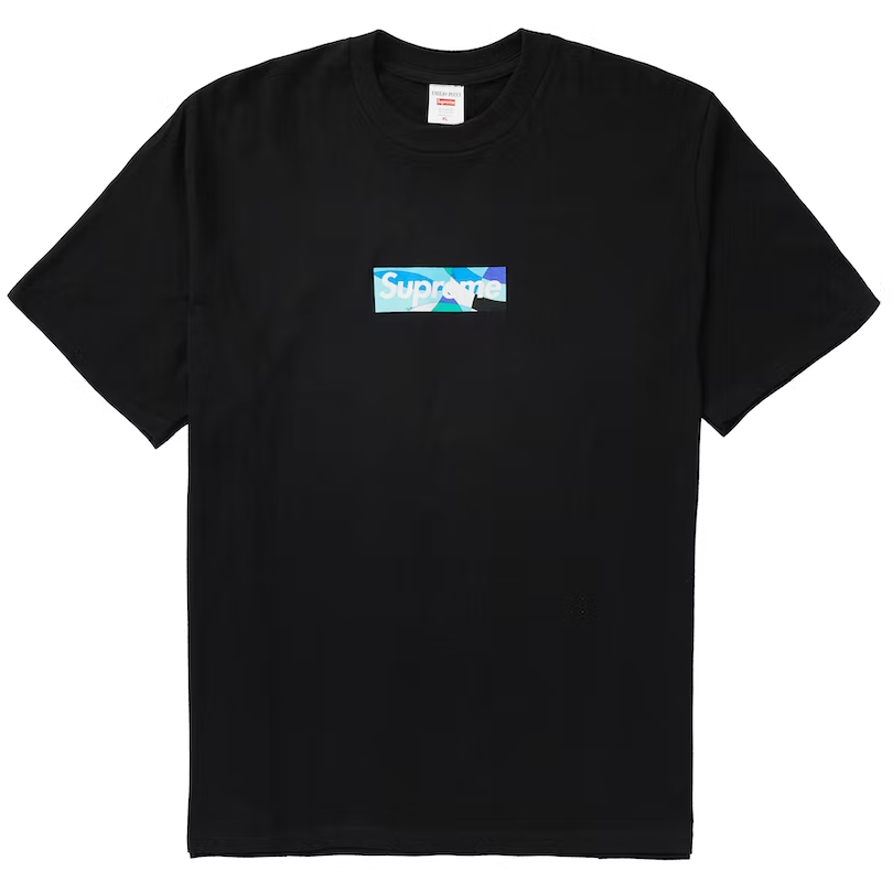 Supreme Emilio Pucci Box Logo Tee Black/Blue