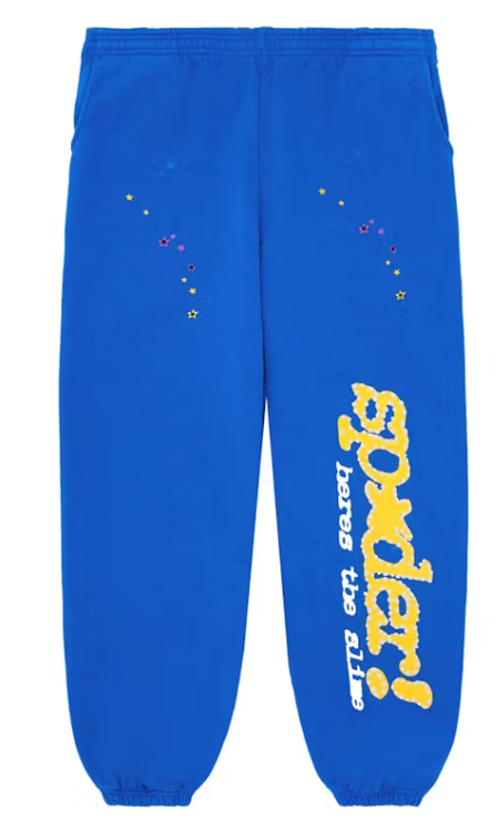 Sp5der TC Sweatpants Blue