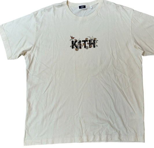 Kith Bird Flower Tee Cream