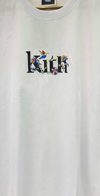 Kith Bird Flower Tee White