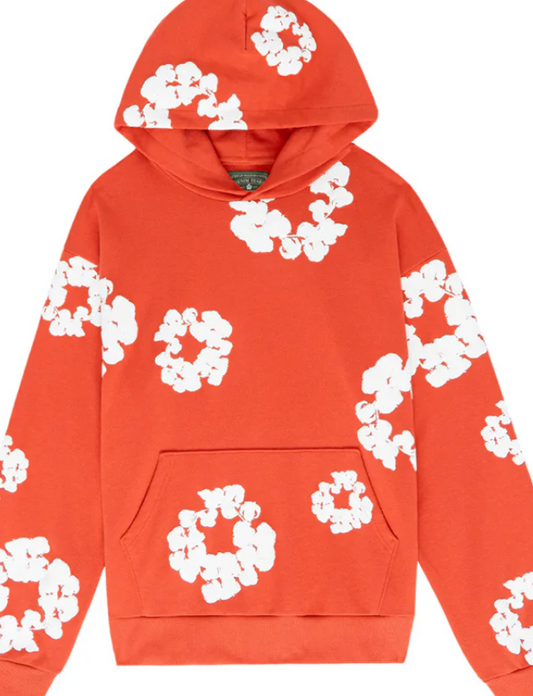 Denim Tears The Cotton Wreath Sweatshirt Orange