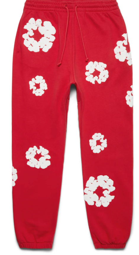 Denim Tears Red Pants