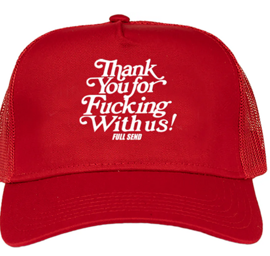 Thank You For Fucking With Us Nelk Red Hat