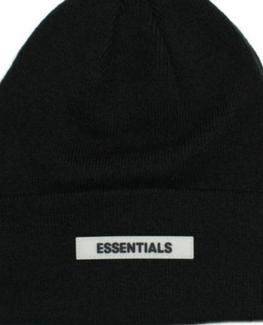 Fear of God Essentials Beanie Black