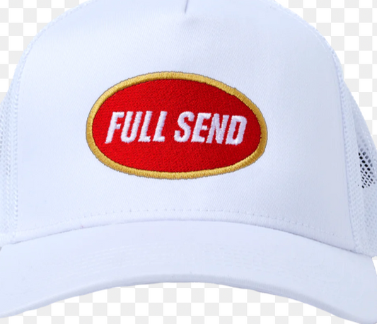 Full Send White Hat