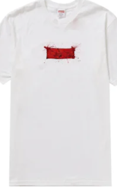 Supreme Ralph Steadman Box Logo Tee White