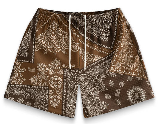 Bravest Studios Brown Porcelain Shorts