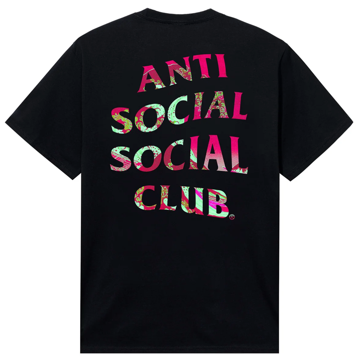 Anti Social Social Club x Tonkatsu Tonkatsu Ni Tee Black