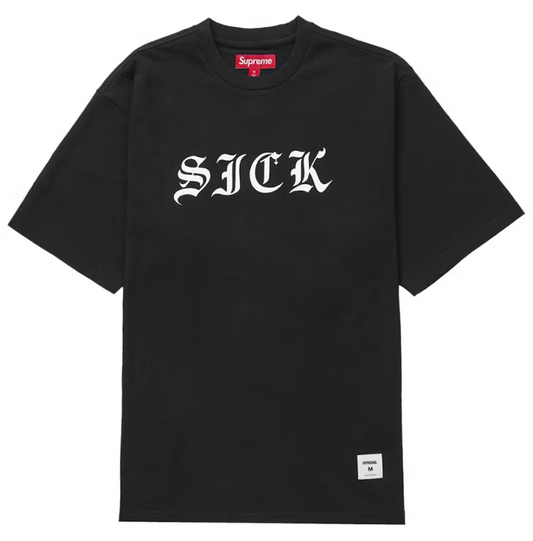 Supreme Sick S/S Top Black