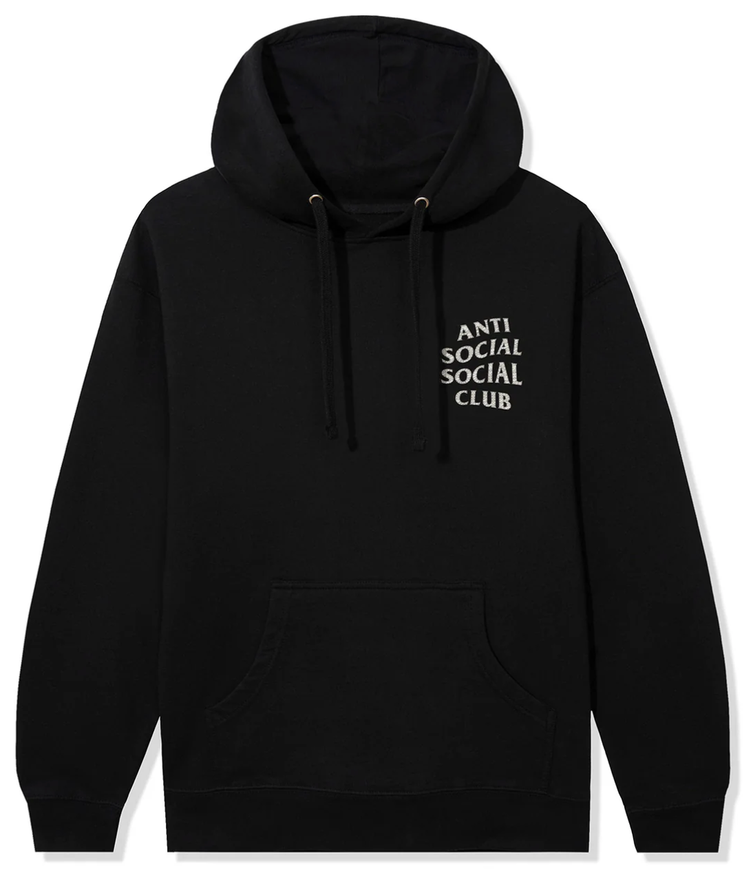 Anti Social Social Club Everything Is Just Fine Hoodie Black