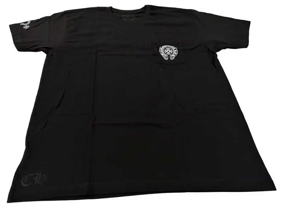 Chrome Hearts Gradient Floral T-shirt Black/Multi-Color