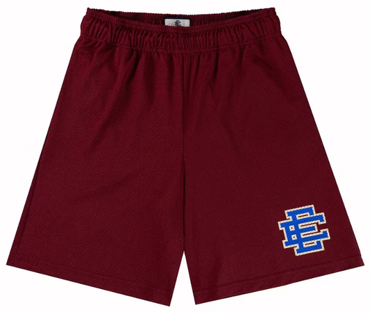 Eric Emanuel EE Baggy Short Burgundy/Blue