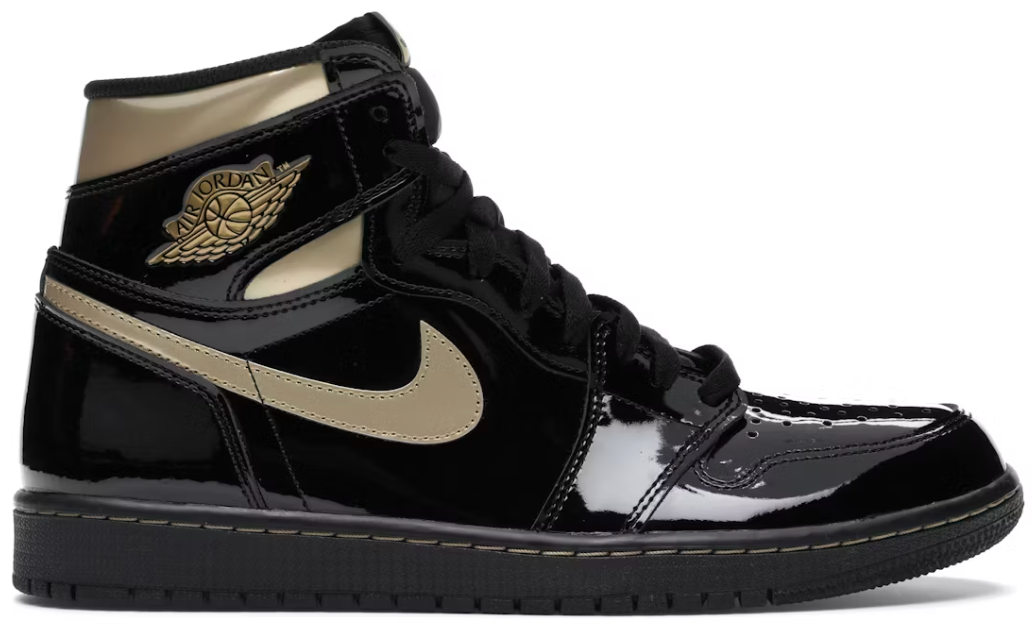 Jordan 1 Retro High Black Metallic Gold (2020)