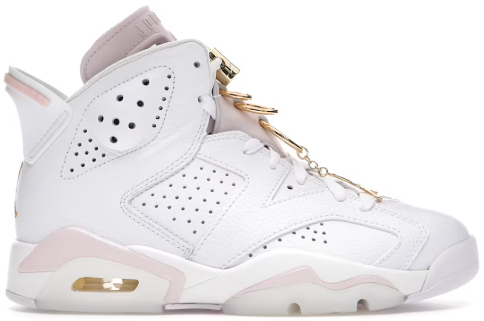 Jordan 6 Retro Gold Hoops (Women's)