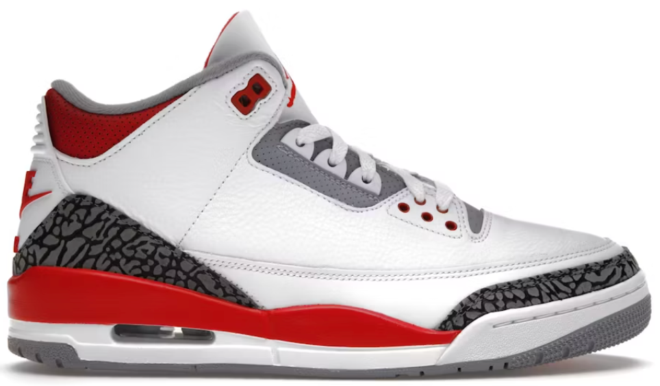 Jordan 3 Retro Fire Red (2022)