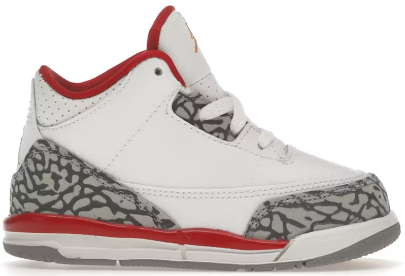 Jordan 3 Retro Cardinal (TD)