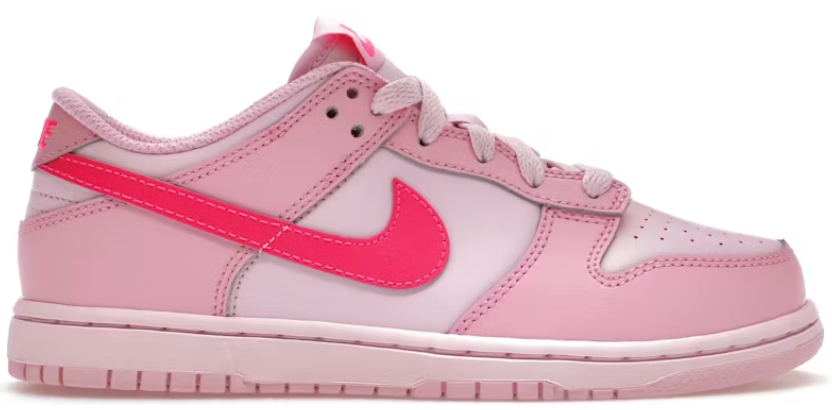 Nike Dunk Low Triple Pink (PS)