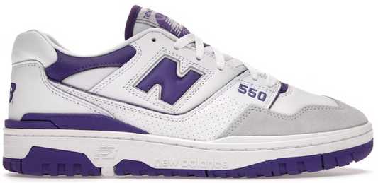 New Balance 550 White Purple