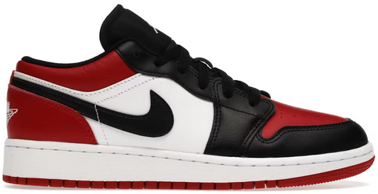 Jordan 1 Low Bred Toe (GS)