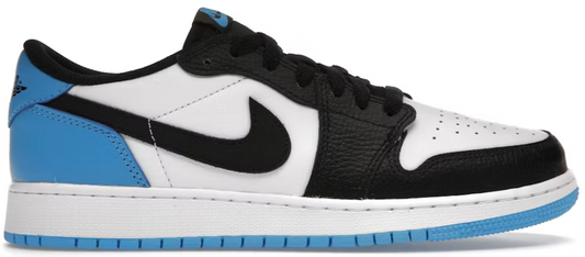 Jordan 1 Retro Low OG Black Dark Powder Blue (GS)