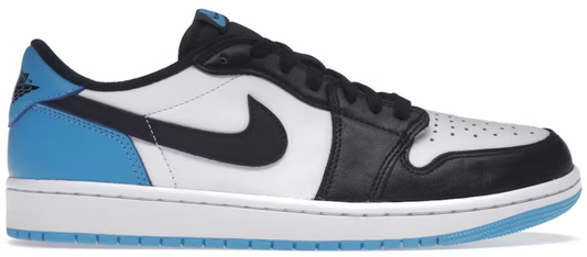 Jordan 1 Retro Low OG Black Dark Powder Blue