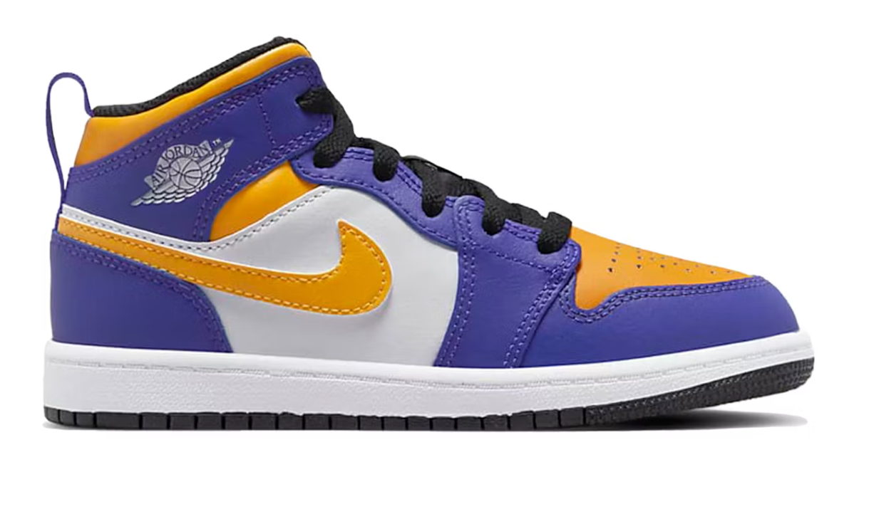 Jordan 1 Mid Lakers (PS)