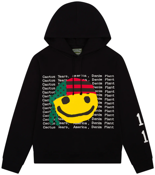 Denim Tears x CPFM Cactus Tears Hoodie Black