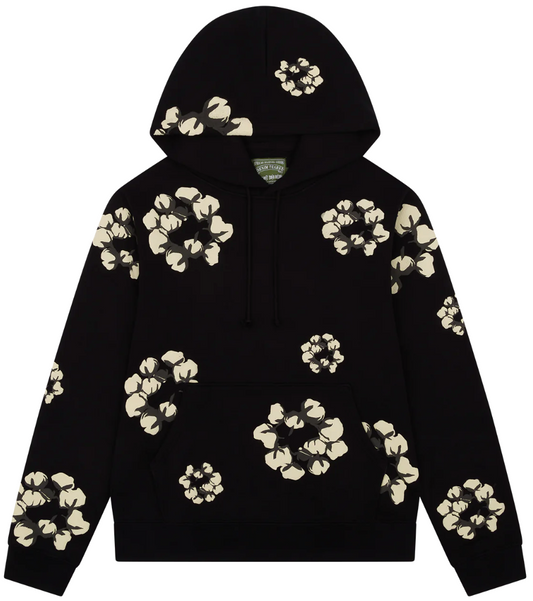 Denim Tears x CPFM Cactus Tears Wreath Hoodie Black