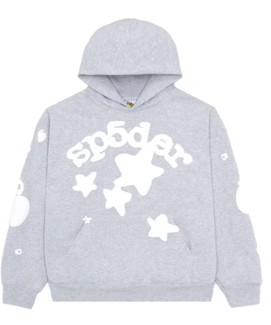 Sp5der Beluga Hoodie Heather Grey