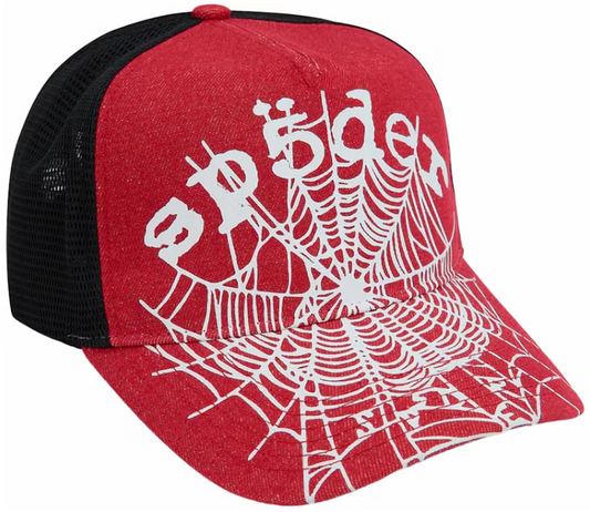 Sp5der Denim Og Web V2 Trucker Red