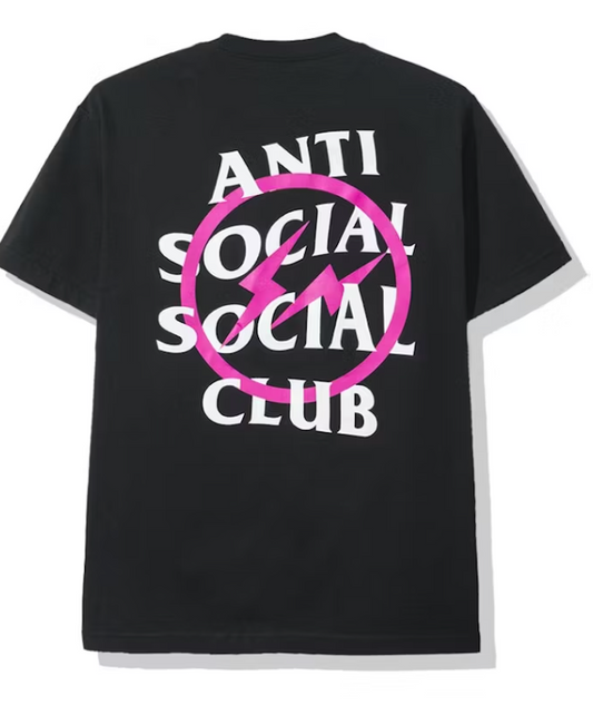 Anti Social Social Club ASSC Pink Bolt Tee