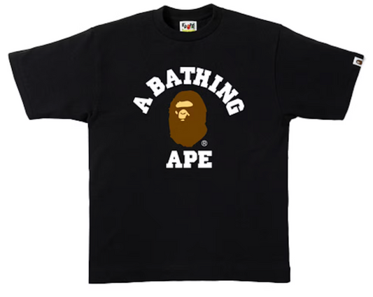 Bape Abc College Black Tee