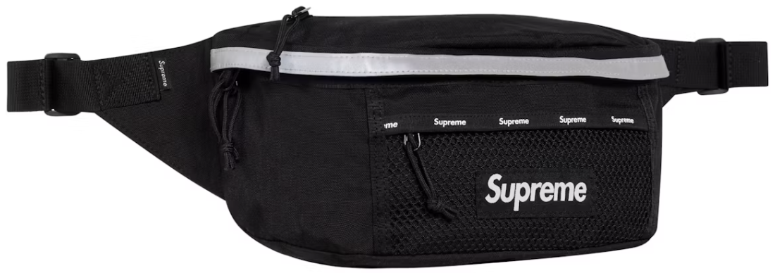 Supreme Waist Bag (FW24) Black