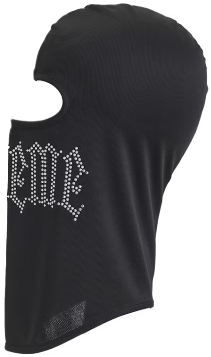 Supreme Rhinestone Balaclava Black