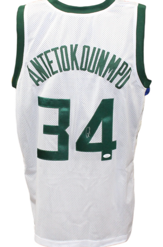 Giannis Antetokounmpo Signed Jersey