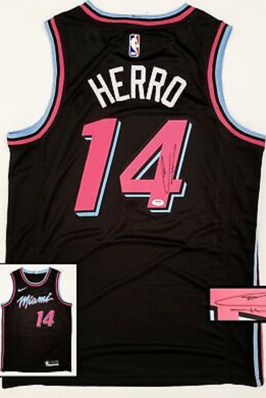 Tyler Herro Signed Jersey