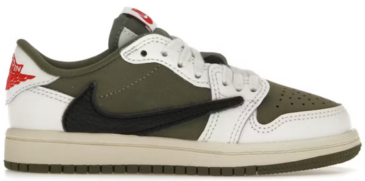 Jordan 1 Retro Low OG SP Travis Scott Medium Olive (PS)